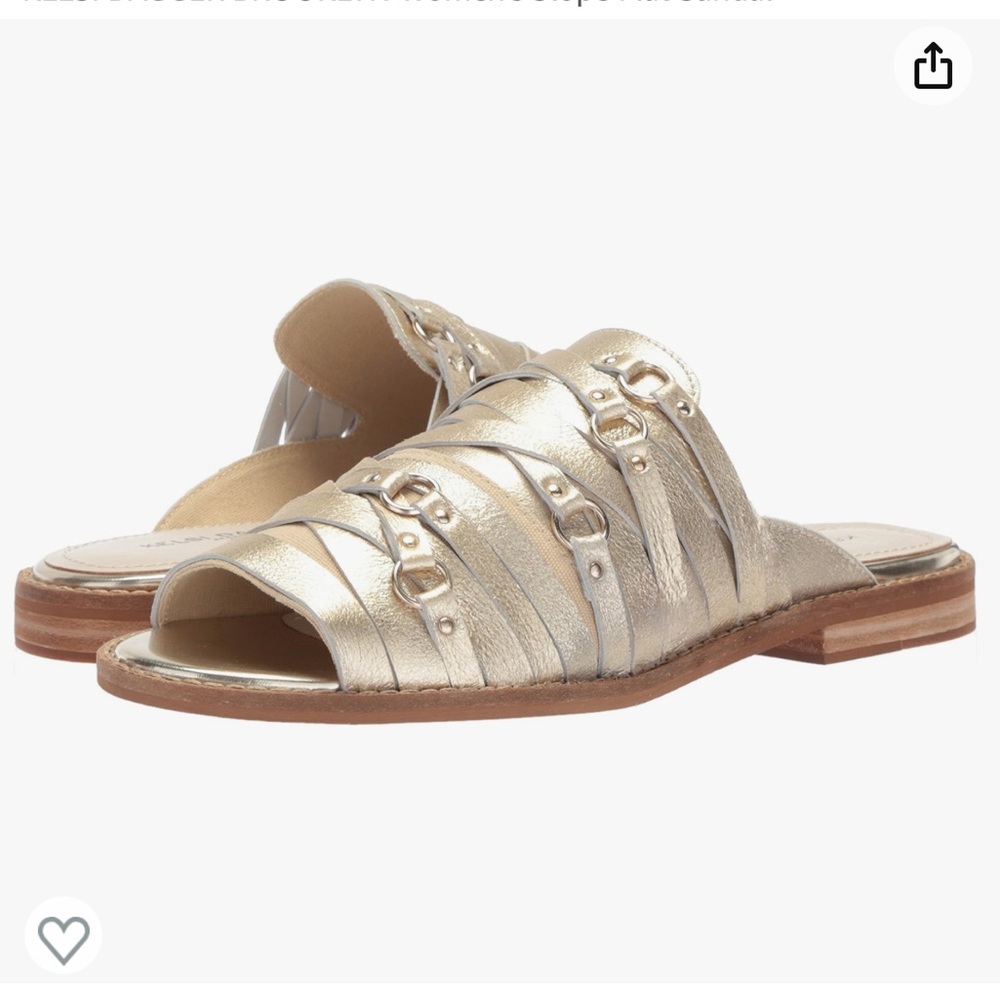 Kelsi Dagger Brooklyn Slope Flat Sandal Size 6.5